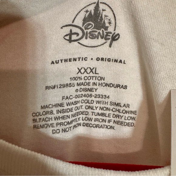NWT. Disney Mickey And Minnie Meet Me On Main Street Adult tee Shirt size: 3X. - Picture 8 of 11